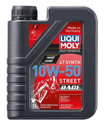 LIQUI MOLY Motorbike 4T Synth 10W50 Race, plne syntetický motorový olej 1 l  LI 1502