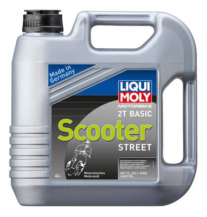 LIQUI MOLY Motorbike 2T Basic Scooter, minerální motorový 2T olej 4 l  LI 1237