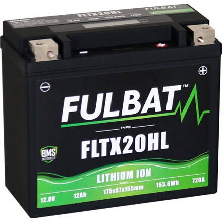 lítiová batéria & LiFePO4 & FULBAT & 12V, 7Ah, 420A, 1,12 kg, 175x87x130 mm M311-027