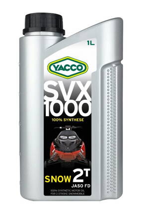 Motorový olej YACCO SVX 1000 SNOW 2T, YACCO (2 l) MY 33522